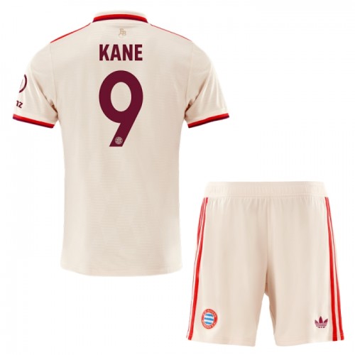 Conjunto FC Bayern de Munique Kane 9 Equipamento Terceiro 2024-25 - Criança Conjunto FC Bayern de Munique Kane 9 Equipamento Terceiro 2024-25 - Criança